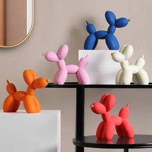 Afbeelding in Gallery-weergave laden, Nordic Balloon Dog Figurines for Interior Resin Doggy Home Entrance Living Room Desktop Decoration Accessories Gifts