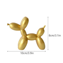 Afbeelding in Gallery-weergave laden, Nordic Balloon Dog Figurines for Interior Resin Doggy Home Entrance Living Room Desktop Decoration Accessories Gifts