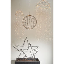 Afbeelding in Gallery-weergave laden, Kroonluchter Jellyfish met Warmwitte LED-verlichting – H200 x Ø60 cm – Zilver
