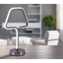 Afbeelding in Gallery-weergave laden, LED Tafellamp "Loop Line" – Hoogte: 30 cm – Chroom