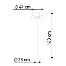 Afbeelding in Gallery-weergave laden, Vloerlamp "ORION" amber