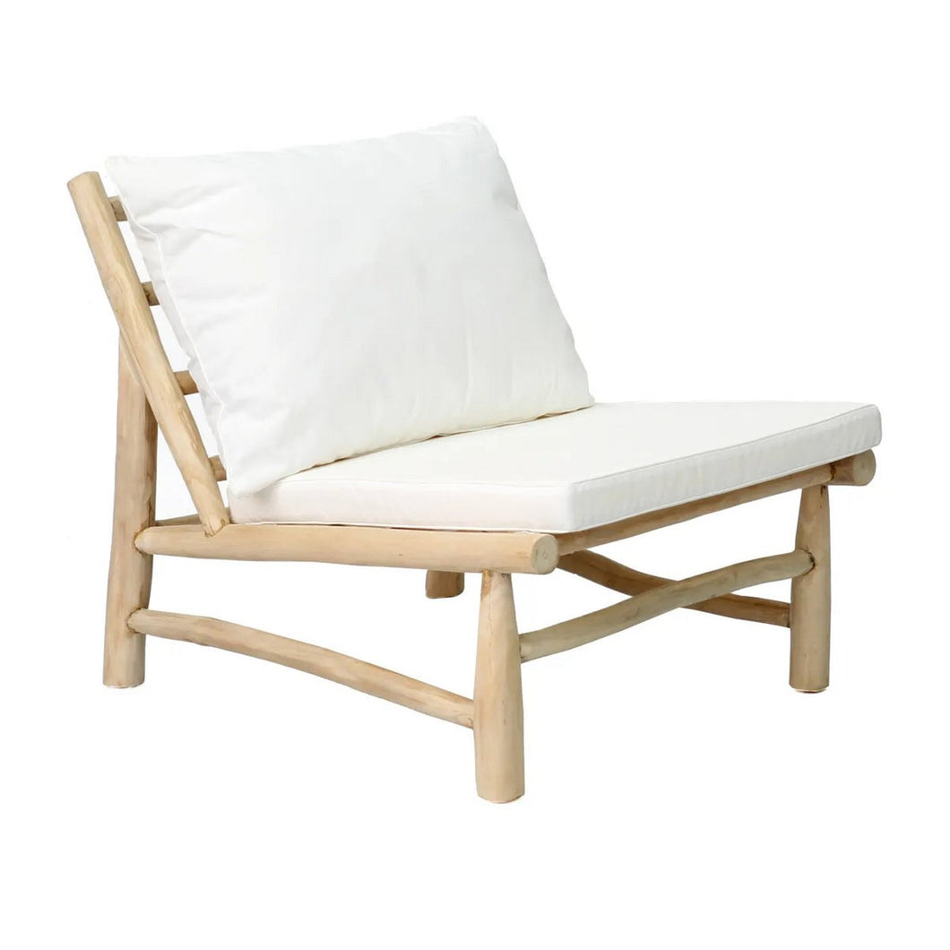 The Island  Ibiza stoel - Natural White